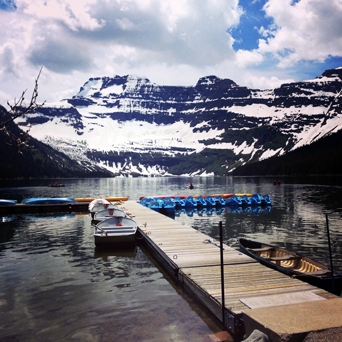 Boating at Cameron Lake